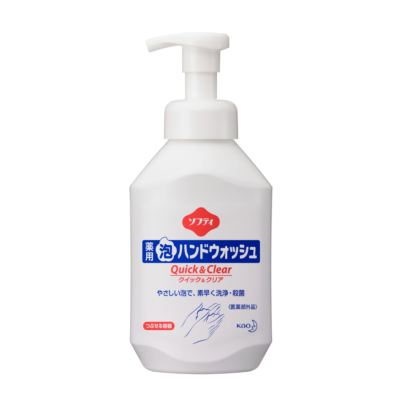 ソフティ薬用泡ハンドウォッシュ　クイック＆クリア　500mL